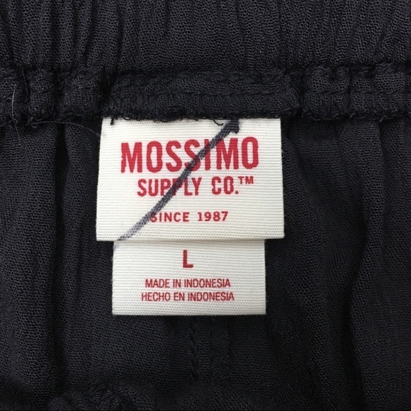 MOSSIMO Shorts Boho Fringe Drawstring Floral Festival Beach Tribal Size Large - Picture 8 of 11